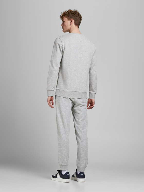 Jack & Jones Světle šedé tepláky Jack & Jones Gordon
