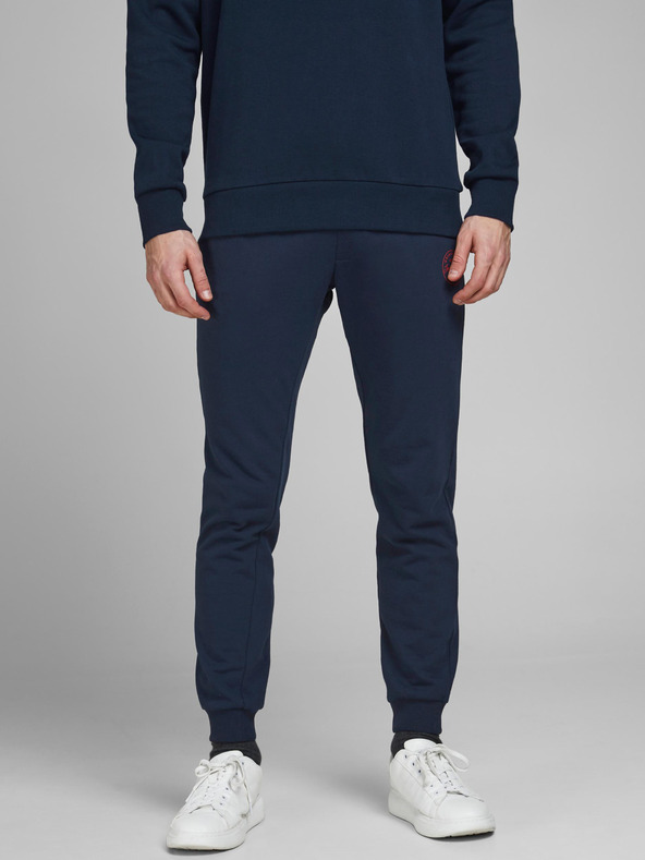 Jack & Jones Tmavě modré tepláky Jack & Jones Gordon
