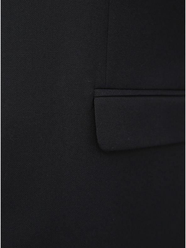 Jack & Jones Černé pánské sako s příměsí vlny Jack & Jones Solaris