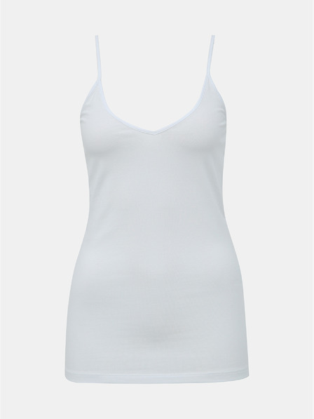 Vero Moda Bílé basic tílko VERO MODA Maxi My