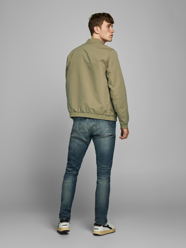 Jack & Jones Khaki voděodpudivý bomber Jack & Jones Rush