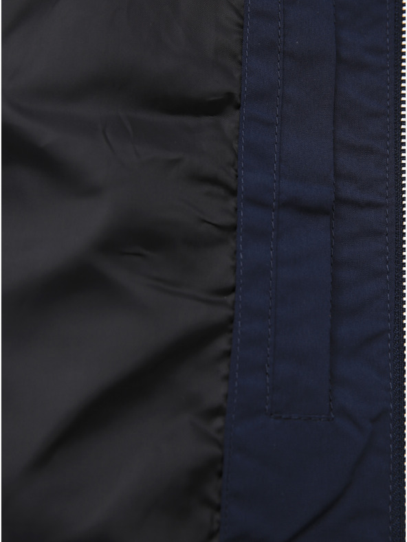 Jack & Jones Tmavě modrý voděodpudivý bomber Jack & Jones Rush