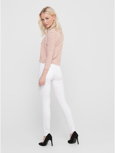 ONLY Bílé dámské skinny fit džíny ONLY Blush