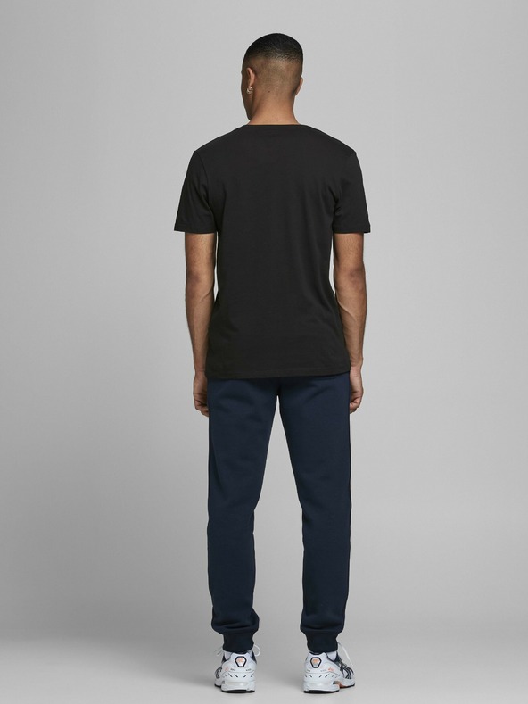 Jack & Jones Černé tričko Jack & Jones Corp