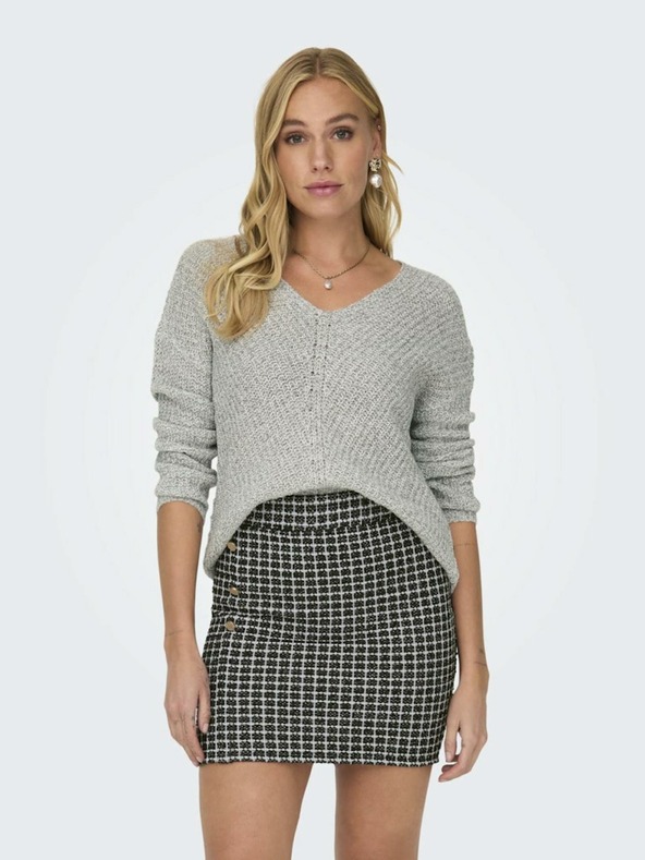 Jacqueline de Yong Šedý svetr JDY