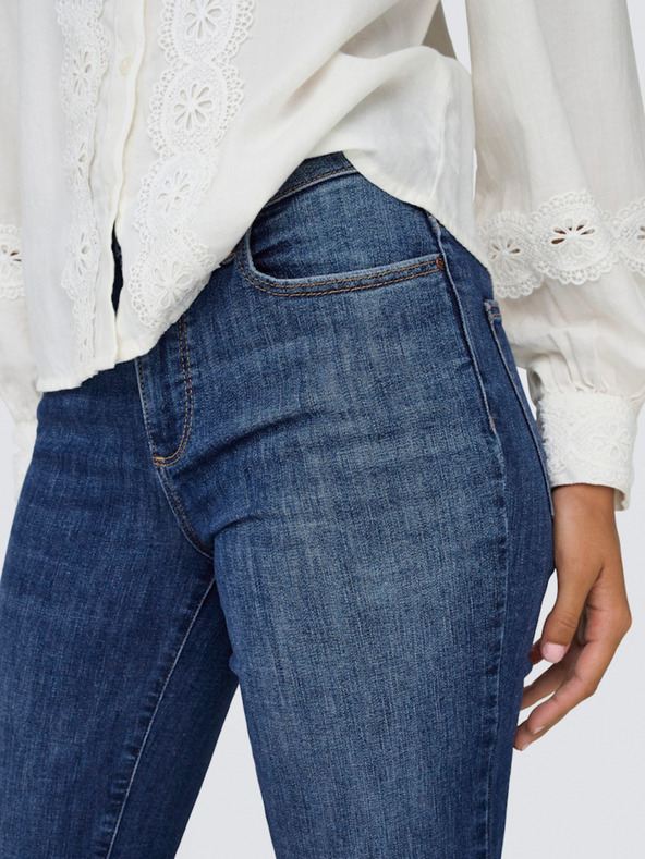 ONLY Tmavě modré dámské džíny ONLY Ann