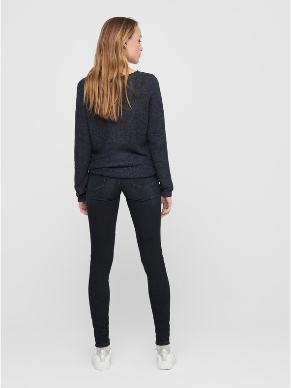 ONLY Tmavě modrý dámský svetr ONLY Geena