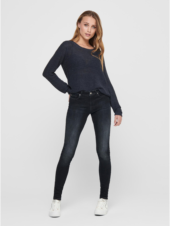 ONLY Tmavě modrý dámský svetr ONLY Geena