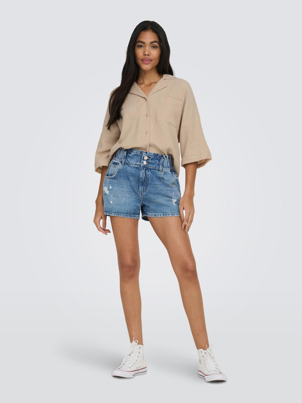 ONLY Béžová dámská halenka ONLY Thyra