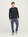 Jack & Jones Tmavě modrý pánský svetr Jack & Jones Globe