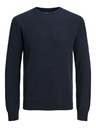 Jack & Jones Tmavě modrý pánský svetr Jack & Jones Globe