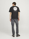 Jack & Jones Šedé pánské slim fit džíny Jack & Jones Glenn