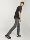 Jack & Jones Šedé pánské slim fit džíny Jack & Jones Glenn