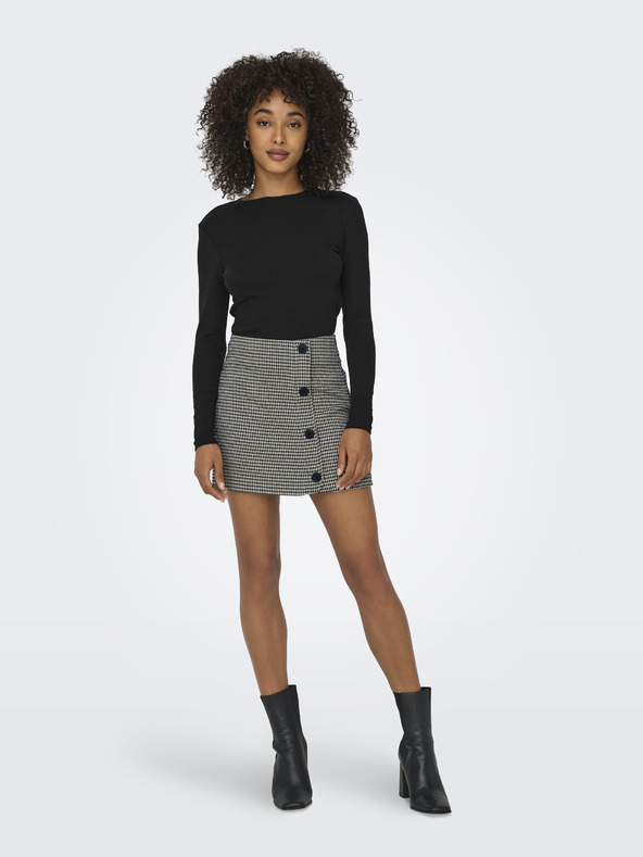 ONLY Černé dámské tričko ONLY Riley