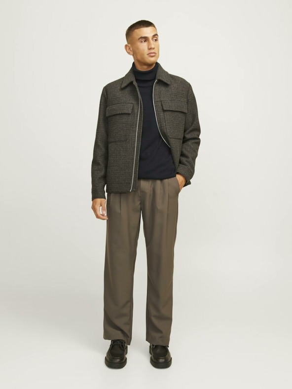 Jack & Jones Černý pánský rolák Jack & Jones Basic