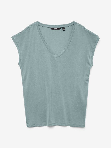 Vero Moda Modré dámské tričko Vero Moda Filli