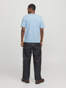 Jack & Jones Světle modré pánské tričko Jack & Jones Paulos