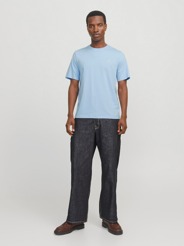 Jack & Jones Světle modré pánské tričko Jack & Jones Paulos