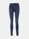 ONLY Modré skinny fit džíny s vysokým pasem ONLY Royal