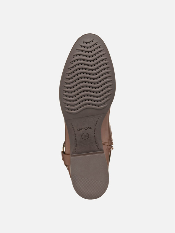 Geox Hnědá dámská kotníková obuv Geox Felicity ABX