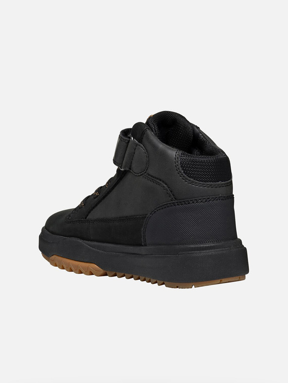 Geox Černá chlapecká kotníková obuv Geox Bunshee  B Abx