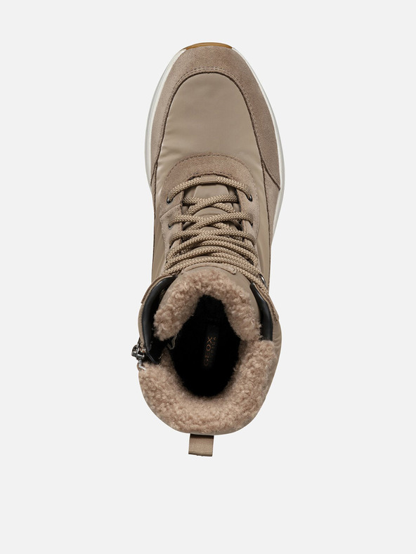 Geox Béžová dámská kotníková obuv Geox Spherica Actif X2