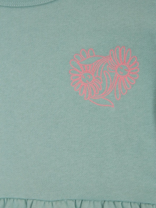 GAP Baby šaty s dlouhým rukávem GAP