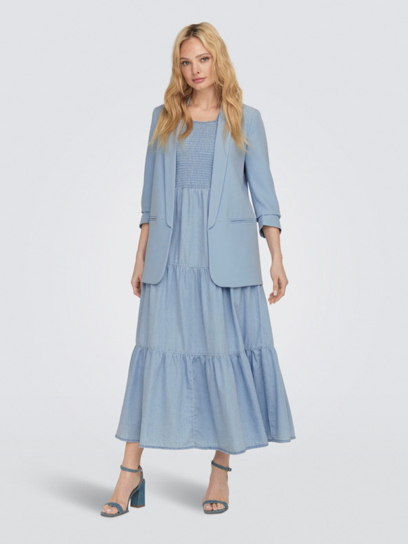 ONLY Světle modré dámské sako ONLY