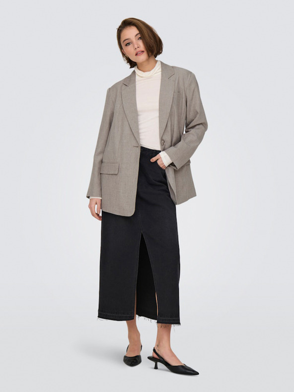 ONLY Hnědé dámské sako ONLY