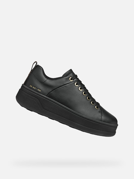 Geox Černé dámské tenisky Geox Spherica Ecub-2