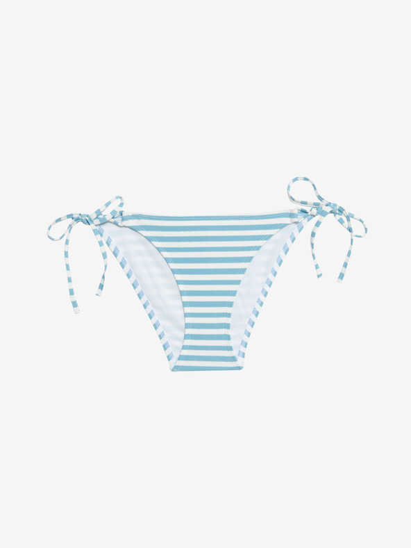 Marks & Spencer Spodní díl bikin se zavazováním po stranách a potiskem Marks & Spencer modrá