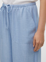 Vero Moda Světle modré dámské široké kalhoty Vero Moda