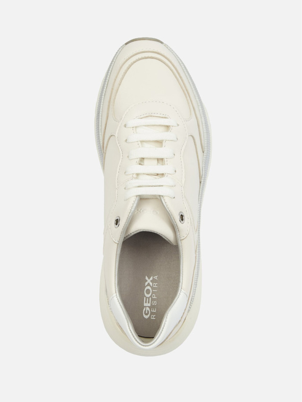 Geox Krémové dámské tenisky Geox Diamanta