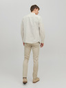 Jack & Jones Béžové pánské chino kalhoty Jack & Jones