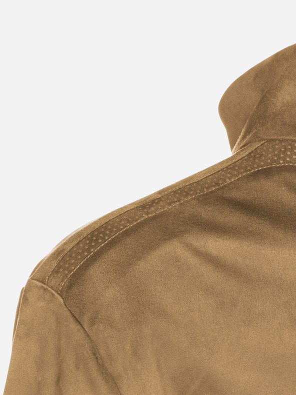 Geox Hnědá pánská bunda Geox Blainey