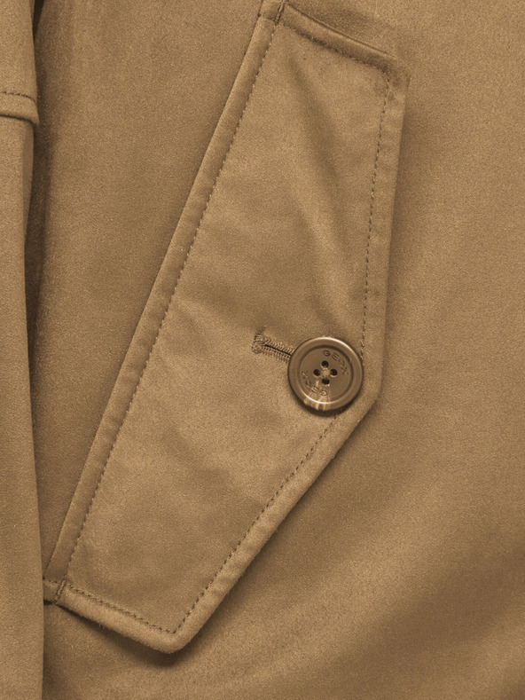 Geox Hnědá pánská bunda Geox Blainey