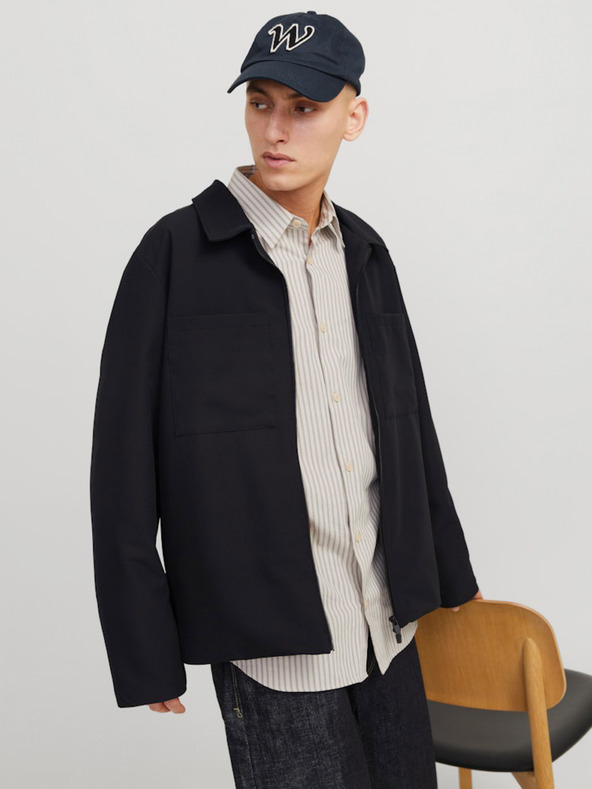 Jack & Jones Černá pánská bunda Jack & Jones