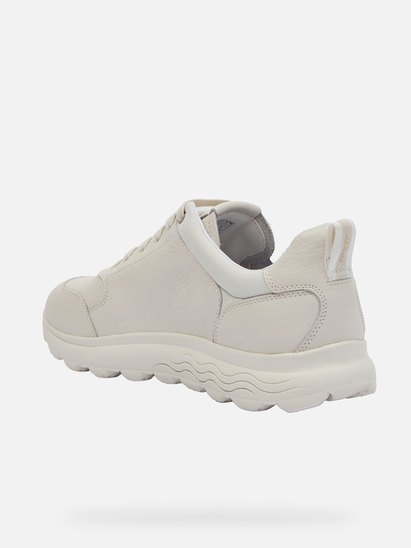 Geox Bílé pánské tenisky Geox Spherica