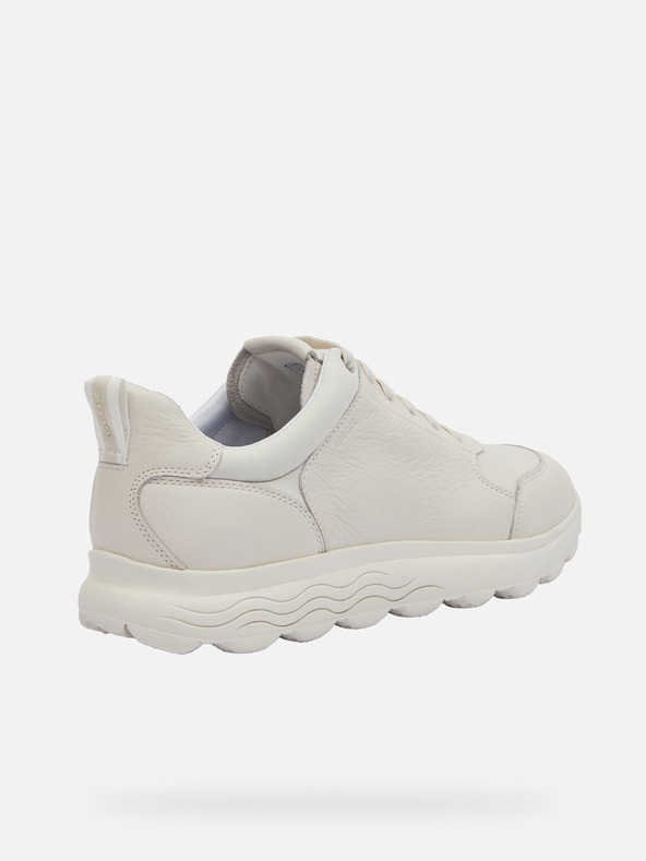 Geox Bílé pánské tenisky Geox Spherica