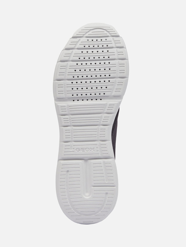 Geox Tmavě šedé pánské tenisky Geox Klaiver