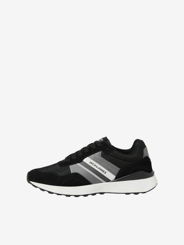 Jack & Jones Šedo-černé pánské tenisky Jack & Jones