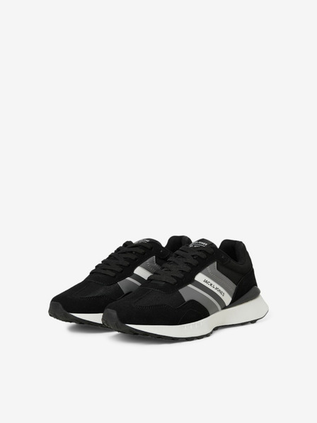 Jack & Jones Šedo-černé pánské tenisky Jack & Jones