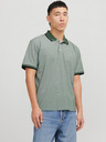 Jack & Jones Zelené pánské polo tričko Jack & Jones