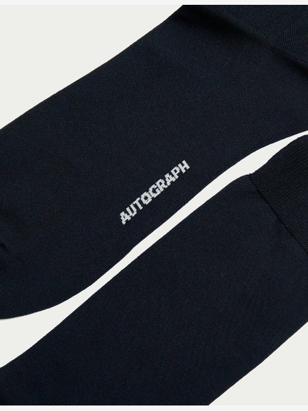 Marks & Spencer 3 páry ponožek, s vysokým podílem egyptské bavlny Marks & Spencer námořnická modrá