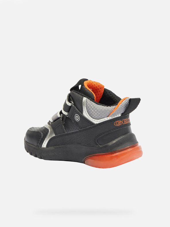 Geox Černé chlapecké tenisky Geox Ciberdron