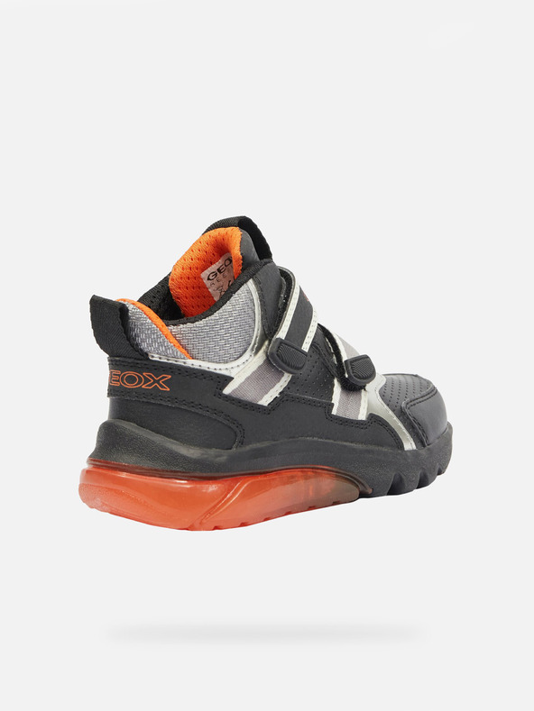 Geox Černé chlapecké tenisky Geox Ciberdron