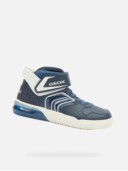 Geox Modré chlapecké tenisky Geox Grayjay
