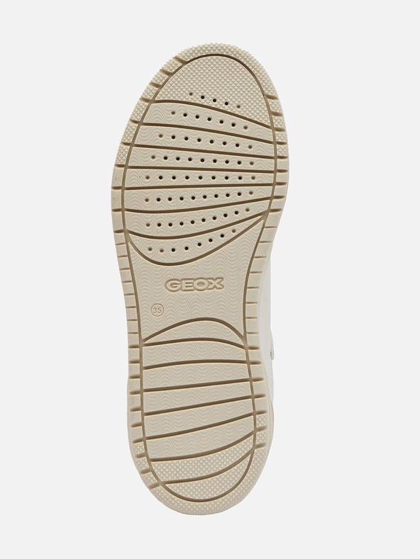 Geox Bílé chlapecké tenisky Geox Washiba