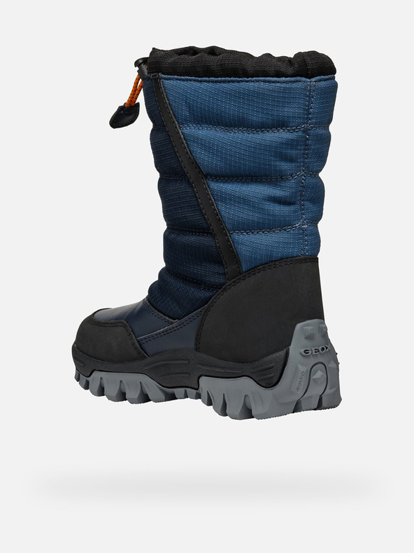 Geox Modrá chlapecká zimní obuv Geox Himalaya Abx