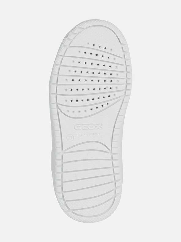 Geox Bílé dívčí tenisky Geox Washiba